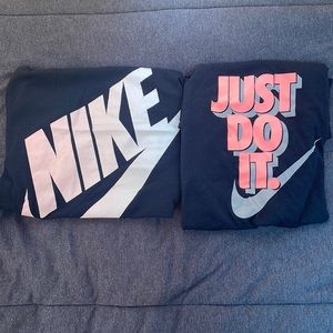 Set of 2 Black Nike Tank Tops